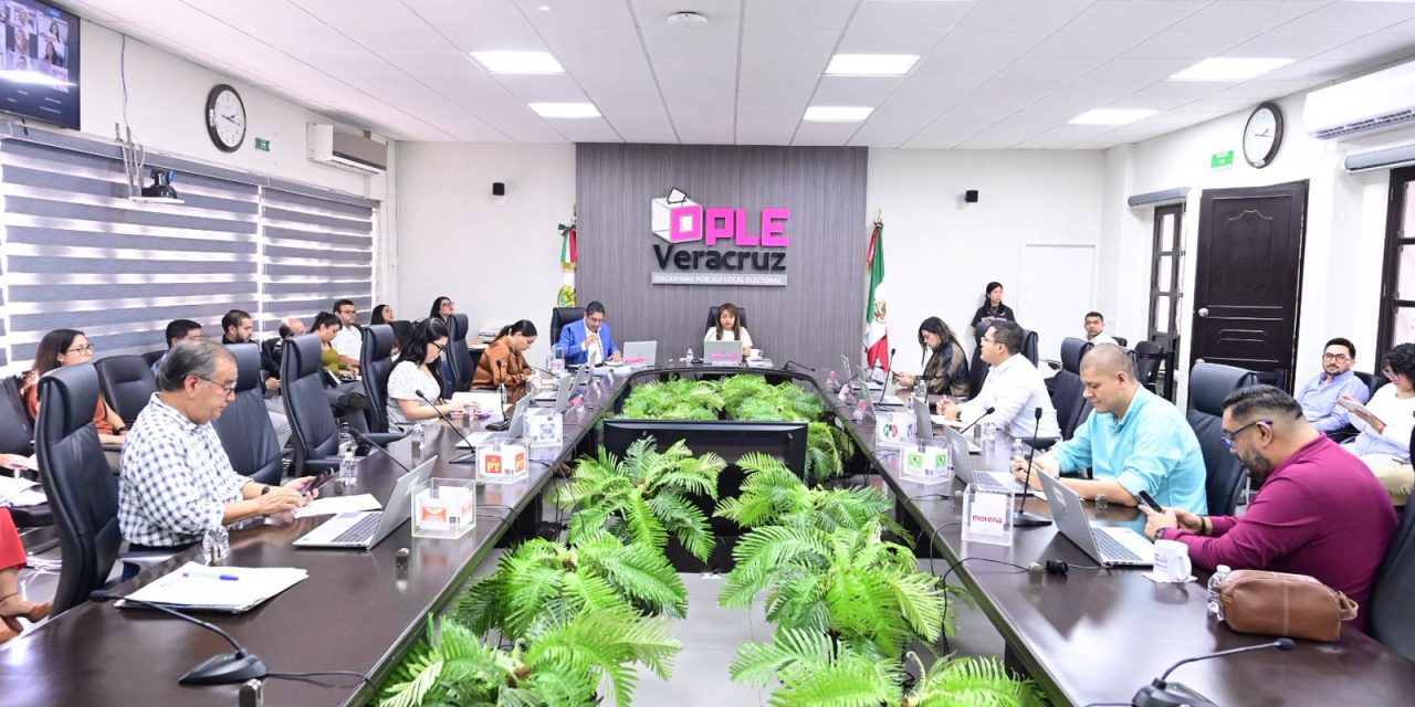 El OPLE Veracruz aprobó la realización de un debate en modalidad virtual para el Proceso Electoral Local Extraordinario 2026 para la elección del Ayuntamiento del Municipio de Tamiahua