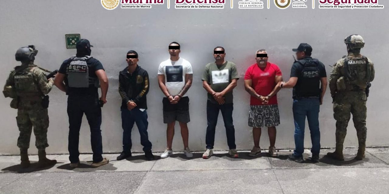 EN JALISCO, AUTORIDADES FEDERALES DETIENEN A CUATRO PERSONAS EVADIDAS