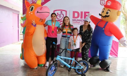 DIF Tuxpan celebra el Día de la Familia con actividades deportivas y de convivencia
