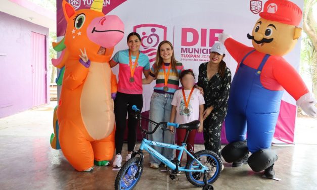 DIF Tuxpan celebra el Día de la Familia con actividades deportivas y de convivencia