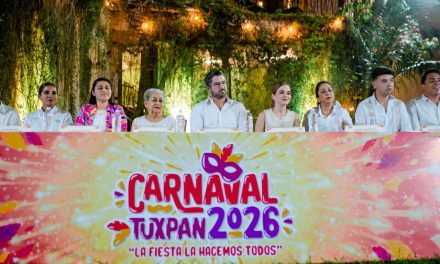 Presentan Comité del Carnaval Tuxpan 2026