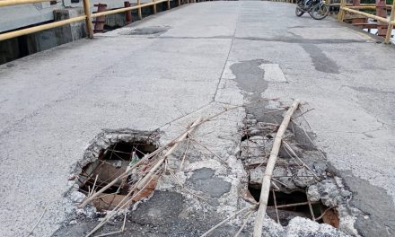 Piden el arreglo del puente&nbsp; de Tampamachoco
