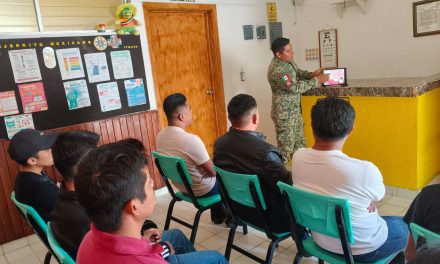 El Ejército Mexicano promueve el cuidado de la salud bucal