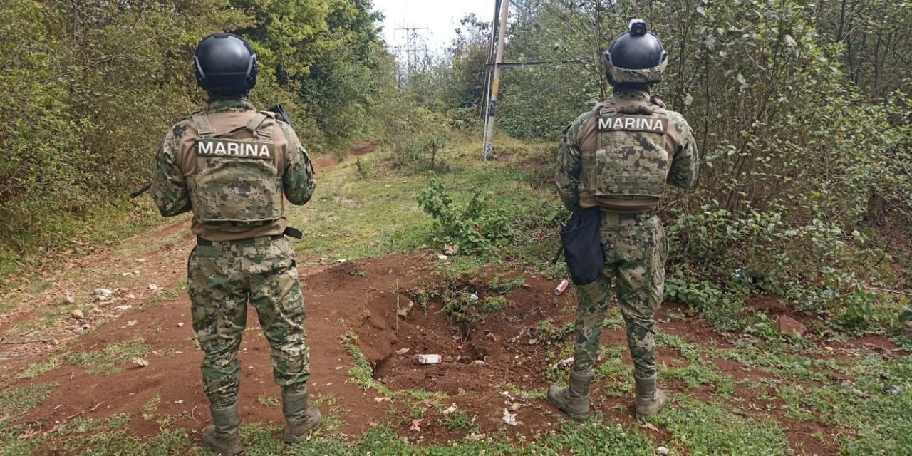 Marina informa resultados de localización e inhabilitación de tomas clandestinas herméticas en Puebla