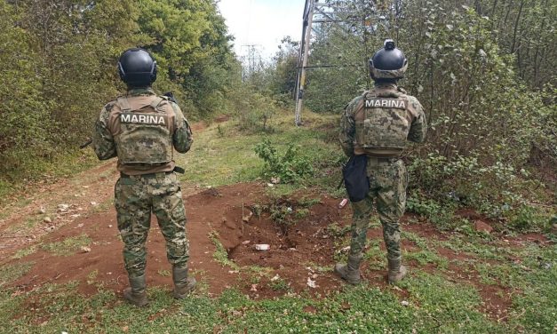 Marina informa resultados de localización e inhabilitación de tomas clandestinas herméticas en Puebla