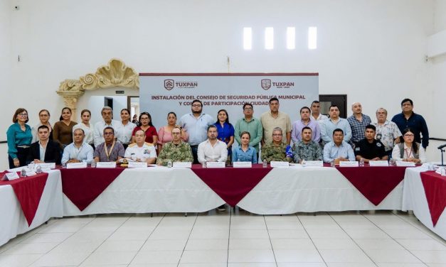 Instalan el Consejo de Seguridad Pública Municipal y el Comité de Participación Ciudadana