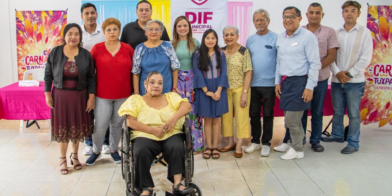 DIF Tuxpan presenta a reyes de Adultos Mayores y Personas con Discapacidad del Carnaval 2026