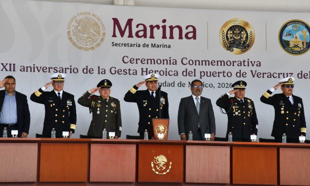 La Secretaría de Marina conmemora el 112 Aniversario de la Gesta Heroica del 21 de abril de 1914, en la Ciudad de México