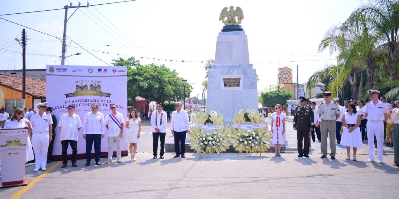 Conmemora Congreso de Veracruz el CLXIII aniversario de la Batalla de Camarón