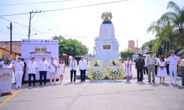 Conmemora Congreso de Veracruz el CLXIII aniversario de la Batalla de Camarón