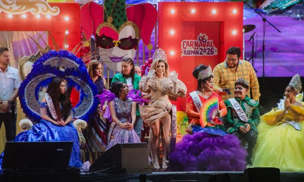 Casi 20 mil asistentes marcan histórico arranque del Carnaval Tuxpan 2026
