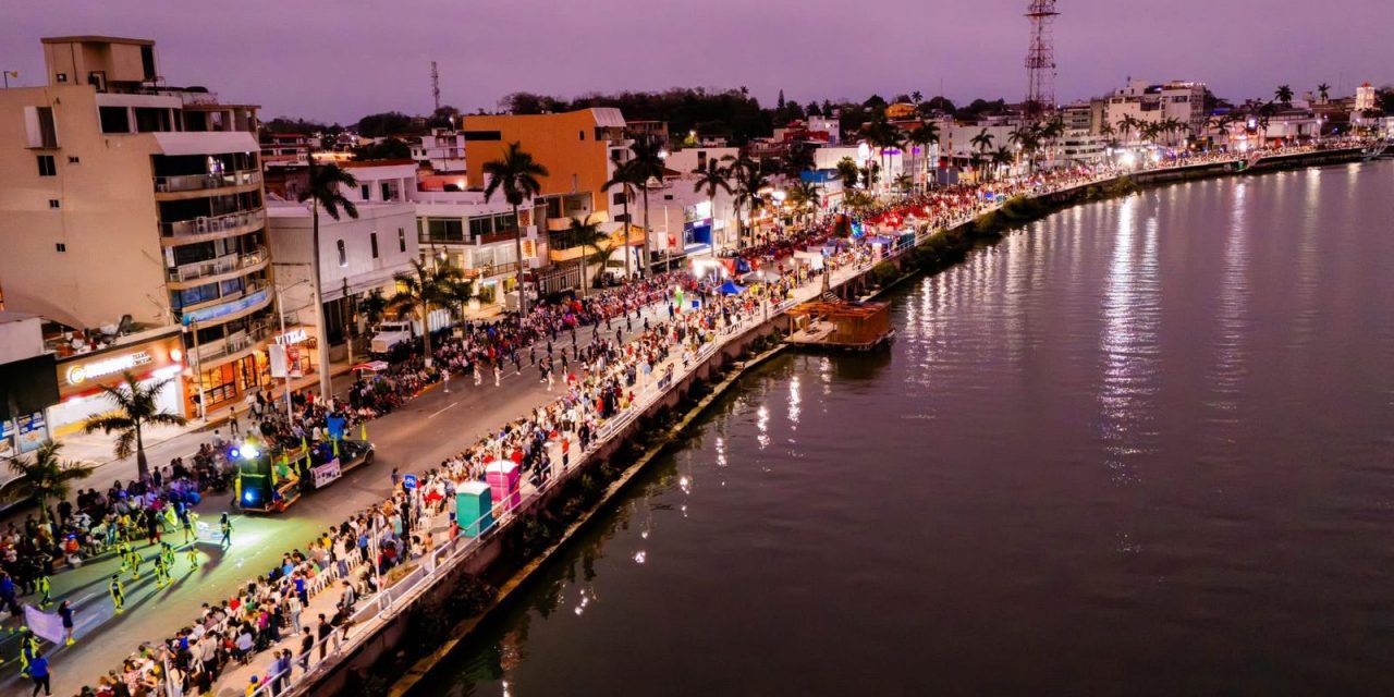 Tuxpan obtiene el 100% de ocupación hotelera durante el Carnaval 2026