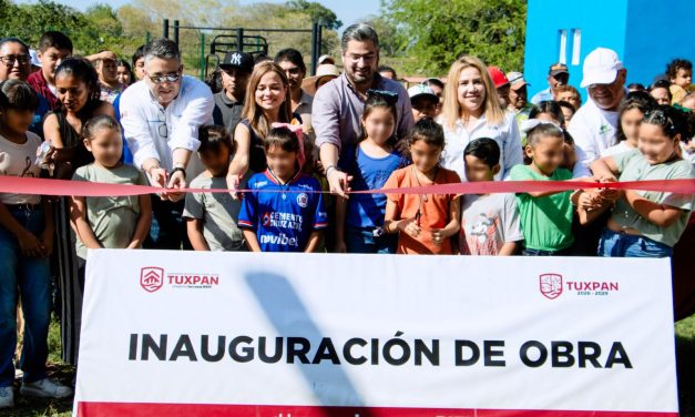 Fortalecen a Baltazar y Tronconal de Herrera Beltrán con obras: Un parque y tanque elevado respectivamente.