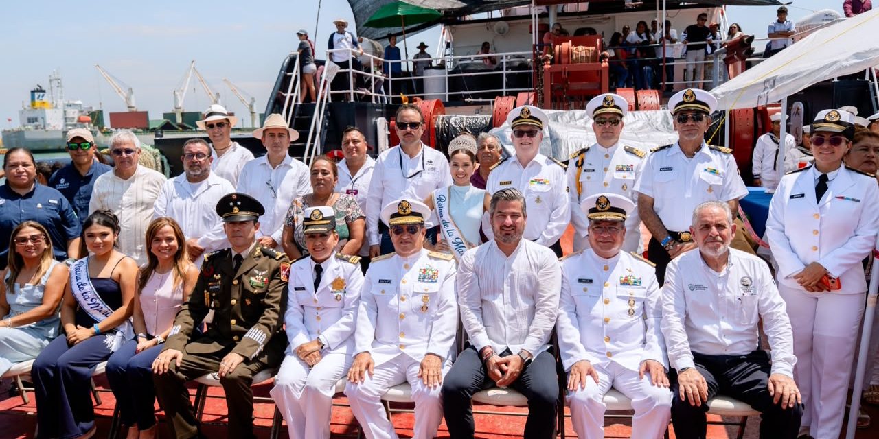 Conmemoran en Tuxpan el 84 Aniversario del Día de la Marina Nacional