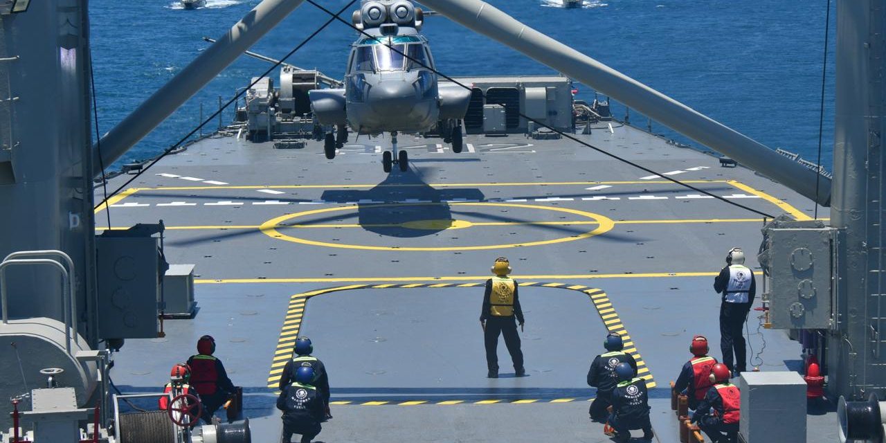Ejercicio de Anaveaje demuestra la precisión y capacidad operativa de la Armada de México