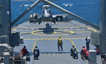 Ejercicio de Anaveaje demuestra la precisión y capacidad operativa de la Armada de México
