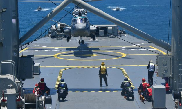 Ejercicio de Anaveaje demuestra la precisión y capacidad operativa de la Armada de México
