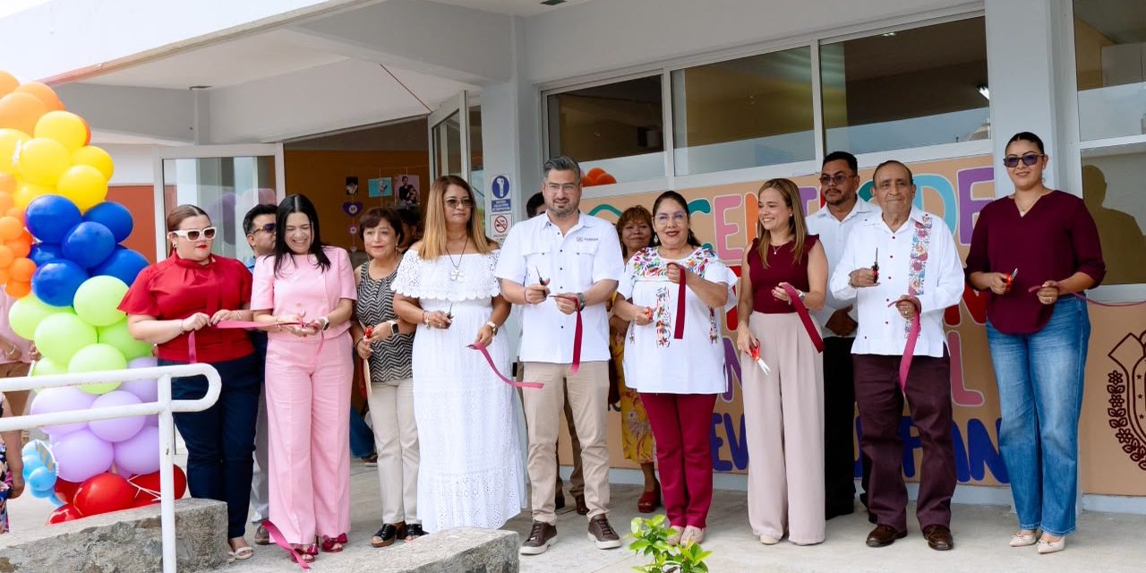 Inauguran nuevas instalaciones del Centro de Atención Infantil SEV 03 Tuxpan