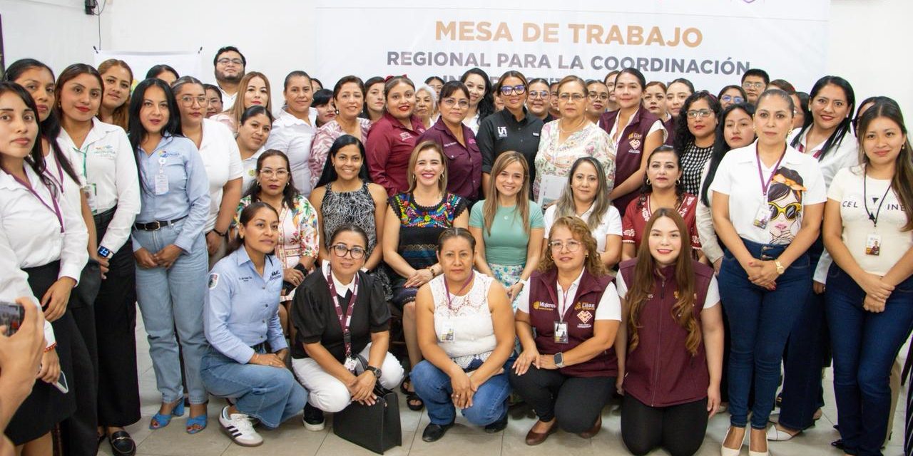 Tuxpan fortalece la coordinación interinstitucional para garantizar atención integral a mujeres víctimas de violencia