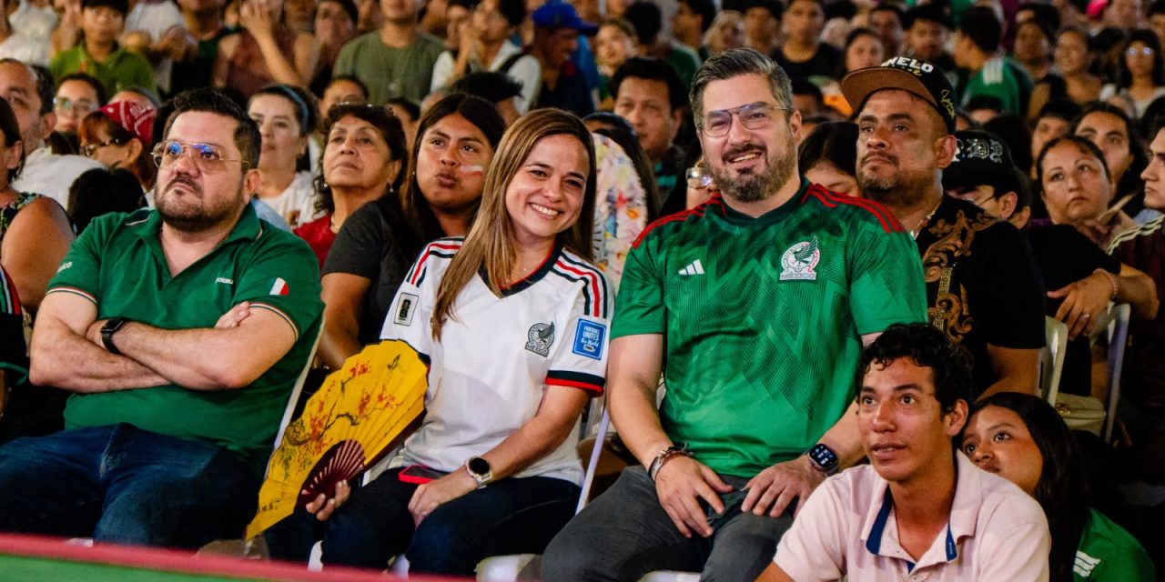 Daniel Cortina reúne a miles de tuxpeños para apoyar a la Selección Mexicana
