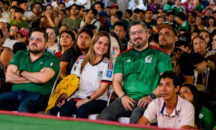 Daniel Cortina reúne a miles de tuxpeños para apoyar a la Selección Mexicana