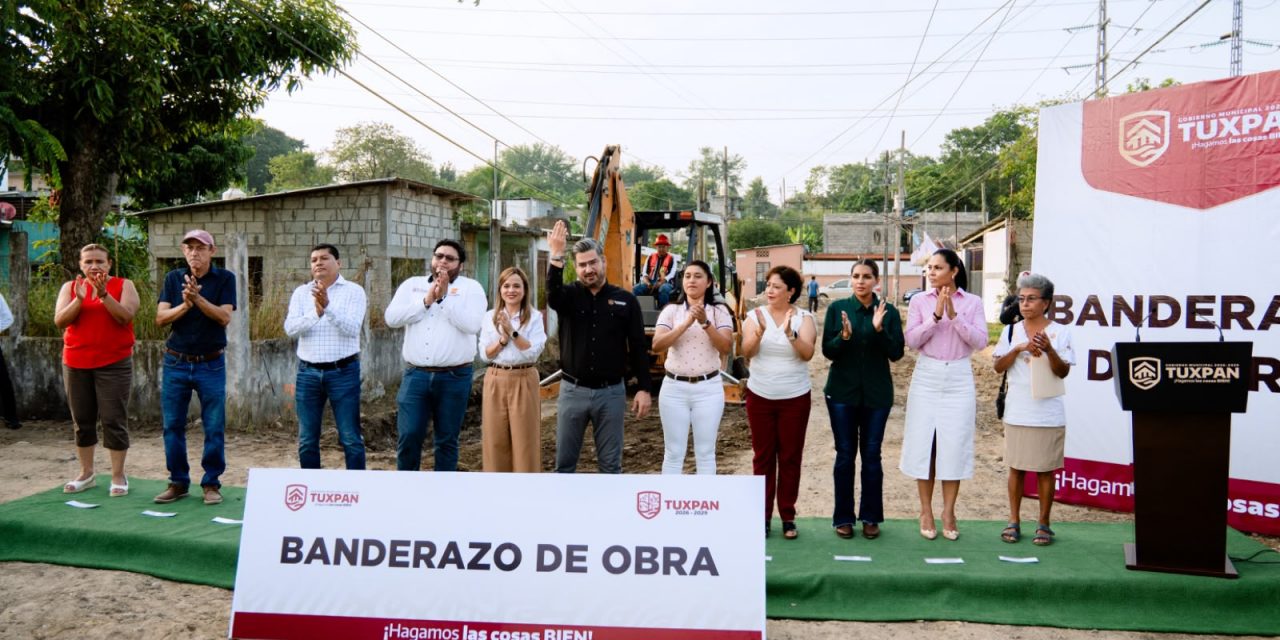 Obra pública para Santiago de la Peña: inicia construcción en la colonia Miguel Hidalgo