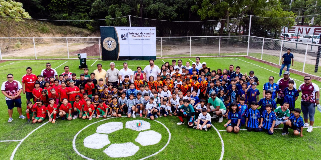Se inaugura nueva cancha de fútbol 5 gracias a gestión realizada ante el Gobierno Federal