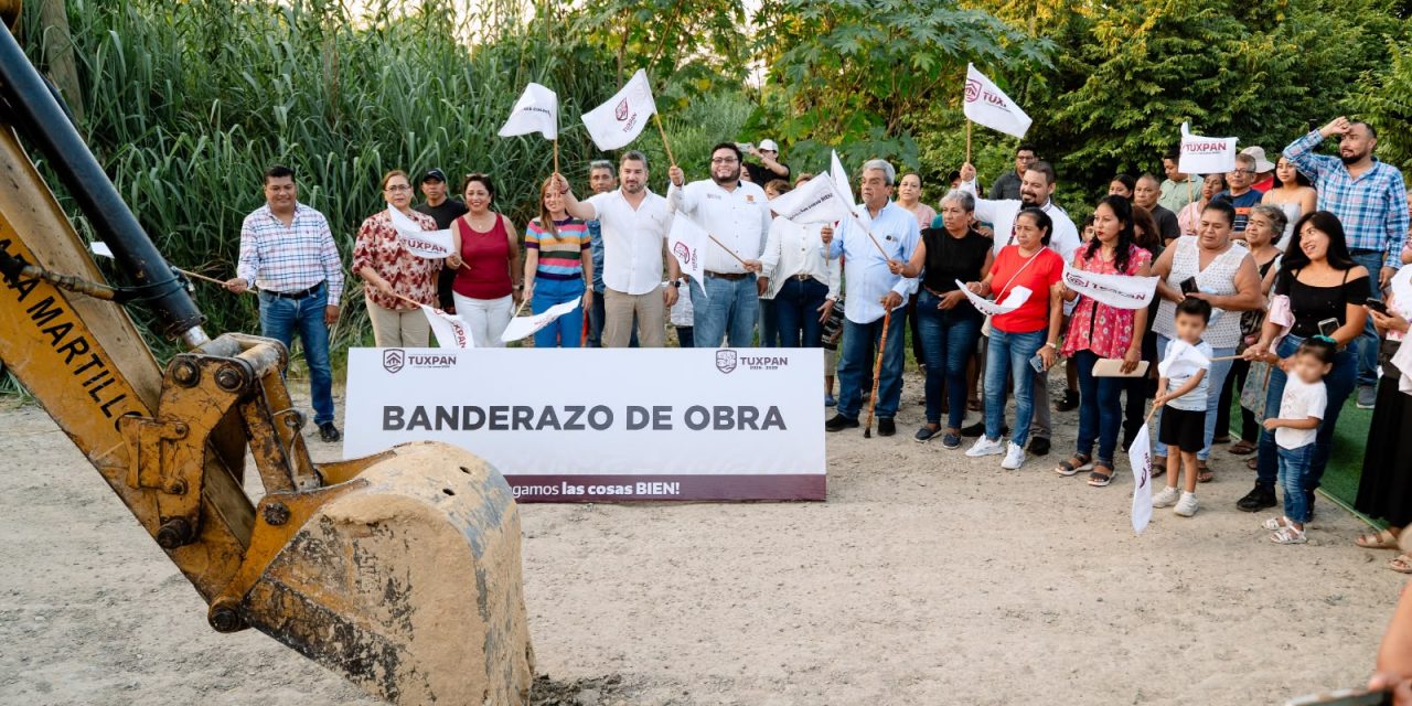 Inicia nueva obra de pavimentación en Alto Lucero