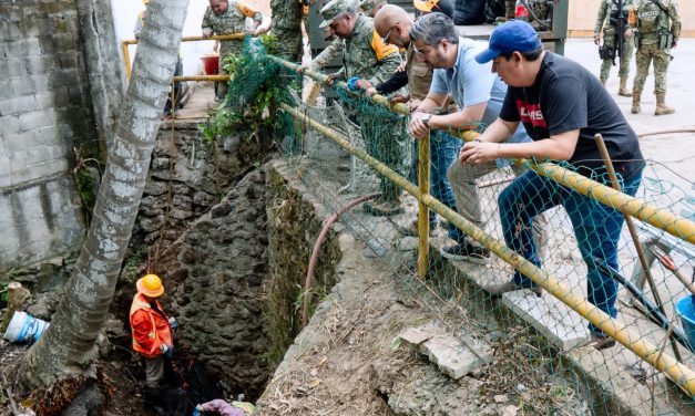 Ayuntamiento de Tuxpan mantiene acciones permanentes para prevenir inundaciones