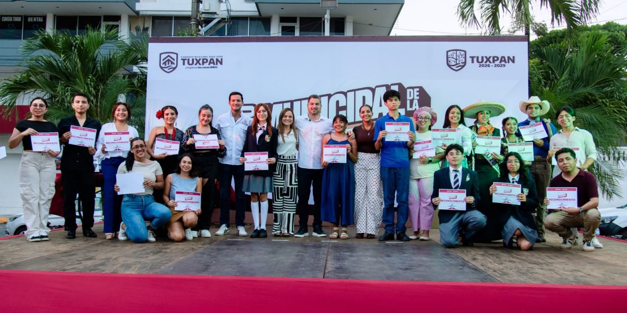 Premio Municipal de la Juventud 2026 reconoce el talento de las y los jóvenes tuxpeños