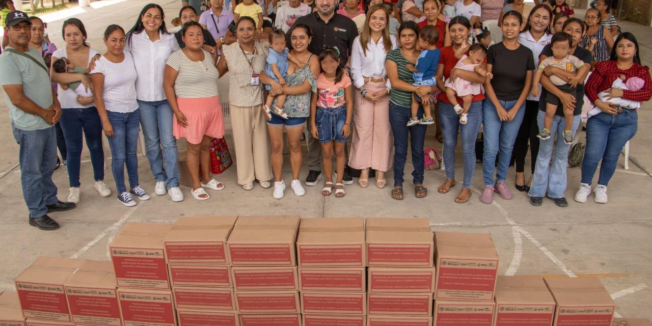 DIF Tuxpan fortalece alimentación materna e infantil en comunidades