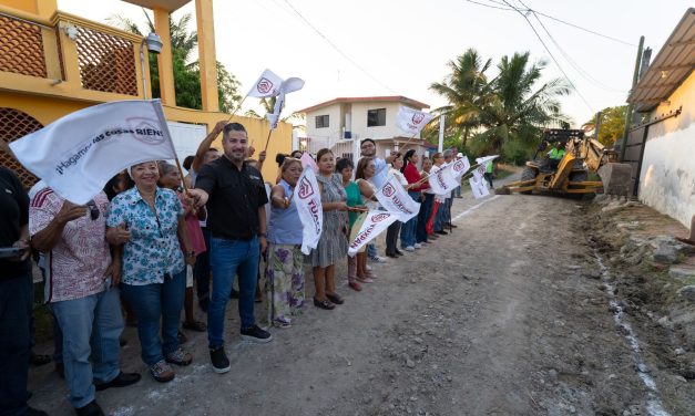 CALLES DE LA COLONIA EMILIANO ZAPATA CONTARÁN CON BANQUETAS Y GUARNICIONES