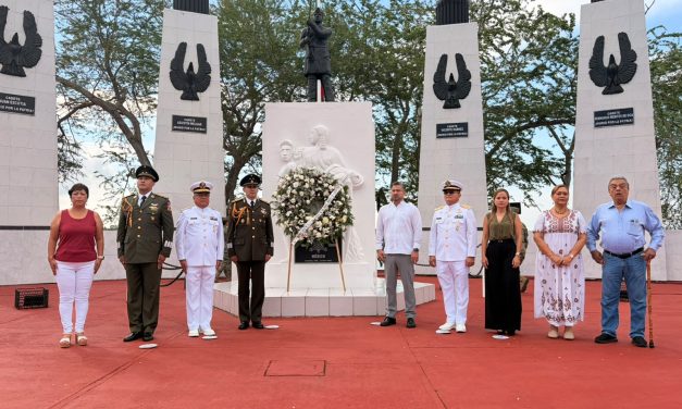 Conmemoran en Tuxpan el 179 Aniversario de la Gesta Heroica de los Niños Héroes de Chapultepec