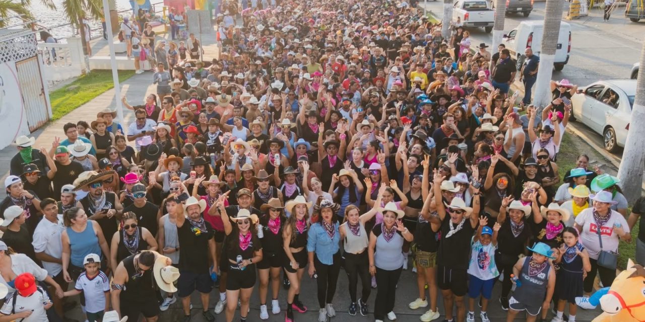 Más de 2 mil personas hacen historia en la primera edición del Vaque Run Tuxpan 2026