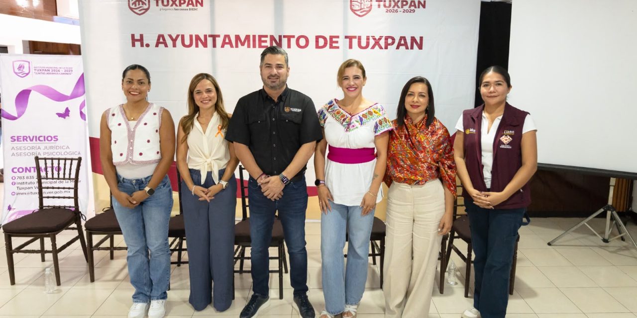 Es tiempo de mujeres: El Gobierno de Tuxpan reafirma su compromiso con su desarrollo y bienestar