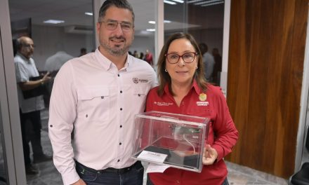 ROCÍO NAHLE Y DANIEL CORTINA REFUERZAN COORDINACIÓN PARA PROTEGER A LAS FAMILIAS DEL NORTE DE VERACRUZ