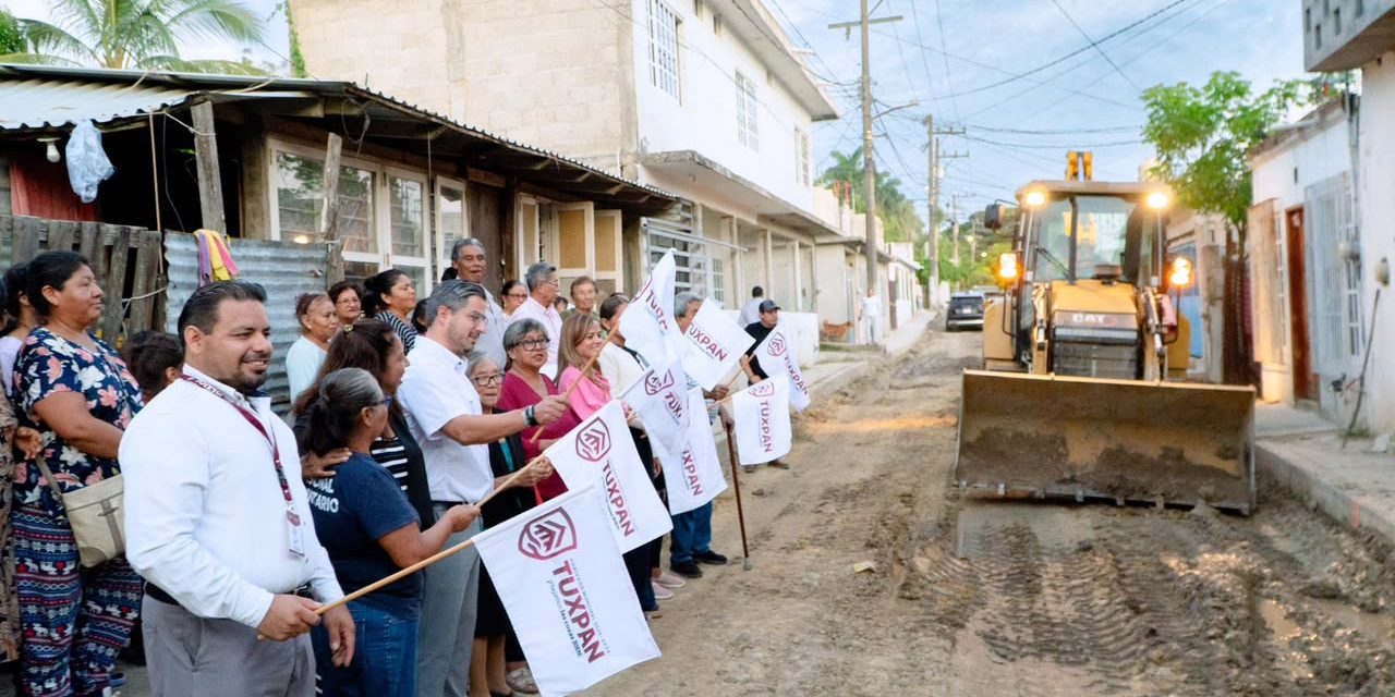 Inicia transformación de la calle General Francisco Silva, en Alto Lucero