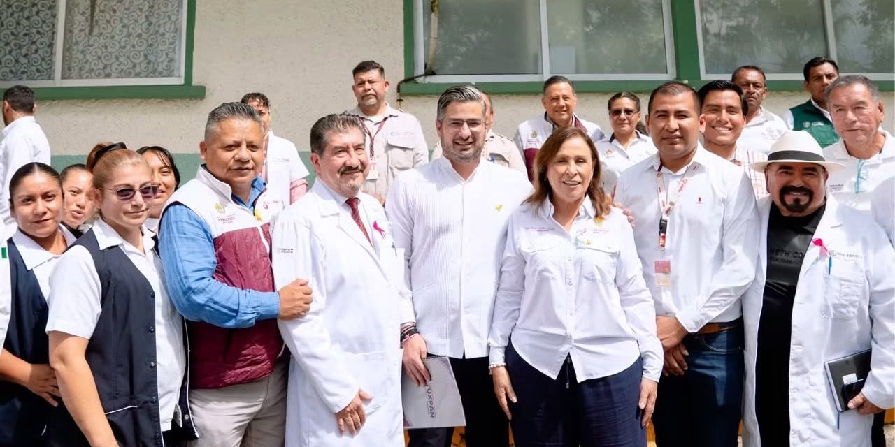 Daniel Cortina acompaña a Rocío Nahle en gira de trabajo por Tuxpan