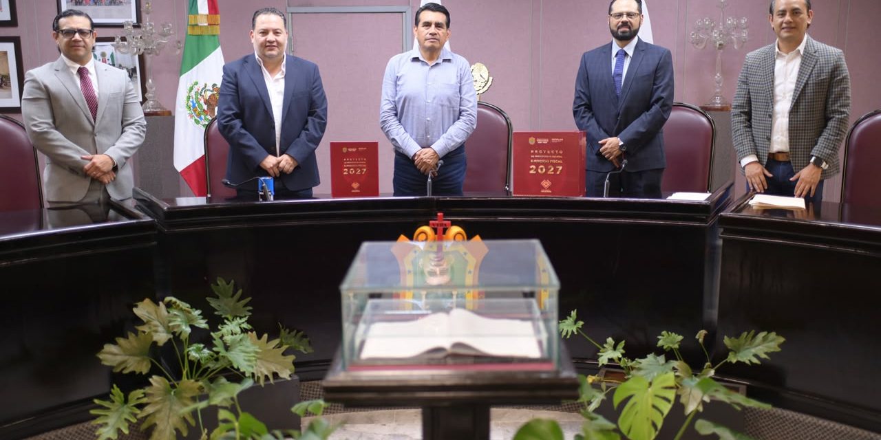 Recibe Congreso de Veracruz el Presupuesto de Egresos 2027